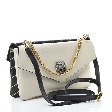 gucci bag black and white